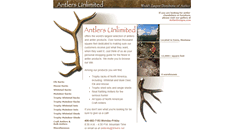 Desktop Screenshot of antlersunlimited.com